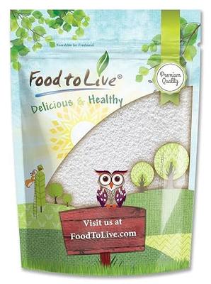Food to Live Citric Acid Powder, 8 Ounces - Anhydrous, Fine Granules, Food Grade Lemon Salt, Great for Cheese Making, Household Cleaner and Preservative, Good for Bath Bombs, Kosher, Sour Salt in Bulk