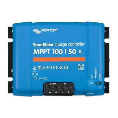 Victron Energy SmartSolar MPPT Solar Charge Controller 100V, 50A, 12/24V | Bluetooth Charge Controllers for Solar Panels