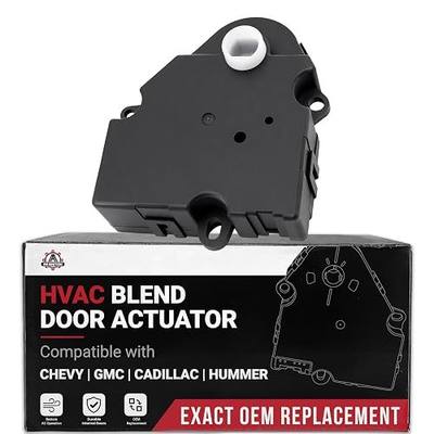 HVAC Air Blend Door Actuator - Replaces 15-73952, 52495593, 89018374, 604-112 - Mode Door Actuator Compatible with Chevy, GMC, Cadillac & Hummer 2003-2014 Models - HVAC Heater Climate Control Actuator