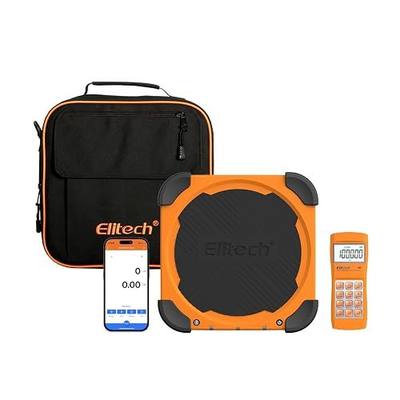 Elitech Wireless Refrigerant Scale 220 lb, Bluetooth HVAC Scale, LMC-210 | App Control, Wireless Remote Display, High Precision Measurement, Digital Display, HVAC Refrigerant Charging