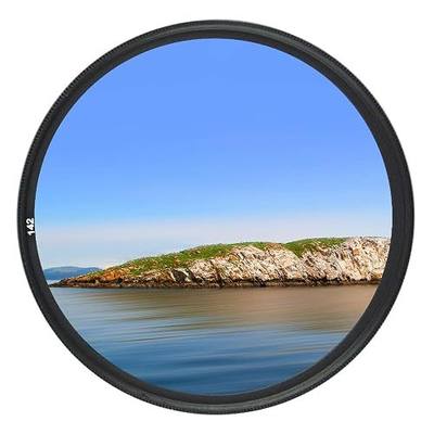 JJC 49mm UV Filter for Canon EOS R100 R50 R10 with RF-S 18-45mm Kit Lens | for Canon EOS M50 M50 Mark II M5 M6 M6 Mark II M200 M100 with EF-M 15-45mm Kit Lens & More Lenses with 49mm Filter Thread