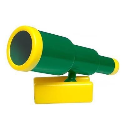 Barcaloo Pirate Playground Telescope - Jungle Gym Accessory, Weatherproof | For Backyard Treehouse or Swing Set, Construction, Easy Mount Attachment, Kids Pretend-Play Design