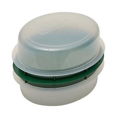 LEM Products Batter Bowl, Translucent and Green