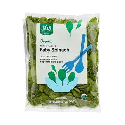 365 by Whole Foods Market, Organic Baby Spinach, 5 oz