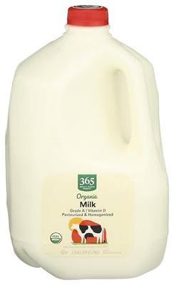 365 by Whole Foods Market, Organic Whole Milk, 128 oz
