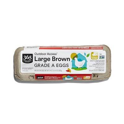 365 by Whole Foods Market Large Brown Grade A Eggs 12 Count, 12 CT