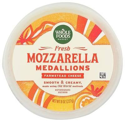Whole Foods Market, Fresh Mozzarella Medallions, 8 oz