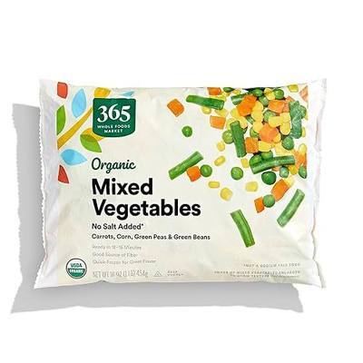 365 by Whole Foods Market, Organic Mixed Vegetables No Salt Added, 16 oz, (Frozen)