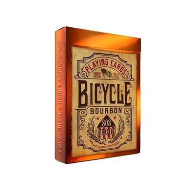 Bicycle Bourbon Playing Cards Brown' | Bourbon themed design, Custom foil tuck like a bourbon bottle, Air Cushion Finish, Made in USA with FSC paper