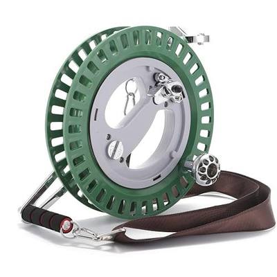 Professional 10.6 inch Kite Reel, Hand- Hold Steady Metal Roller with Belt for Big Kites