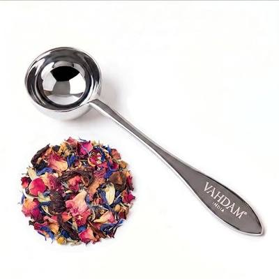 VAHDAM, Perfect Serve Loose Leaf Tea Spoon | Premium Stainless Steel Tea Scoop | Perfect Measuring Teaspoons to Brew 1 Cup of Loose Leaf Tea & Matcha | Stirring Tea Spoons