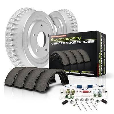 Power Stop Brake Kit For 2005-2022 Toyota Tacoma - Autospecialty Rear Replacement Brake Kit - 6 Lug OE Brake Drums & Brake Shoes, KOE15389DK