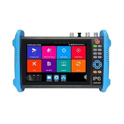 ETEKJOY IPC-9800ADHS-Pro CCTV IP&Analog Camera Tester Test 7-inch IPS Touch Screen Monitor CVBS Tester with HD-TVI/HD-CVI/AHD/SDI/POE++/WIFI/8G TF Card/8K H.265/HDMI in & Out/RJ45 TDR/Upgraded