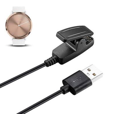 Kissmart Charger for Garmin Vivomove HR Smart Watch (3.3ft/1m) | Replacement USB Charging Cable Clip Cord for Garmin Vivomove HR