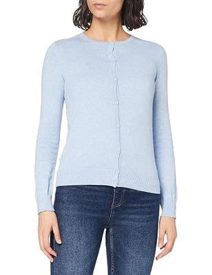 find. Womens Meraki Women's Cotton Crew Neck Cardigan