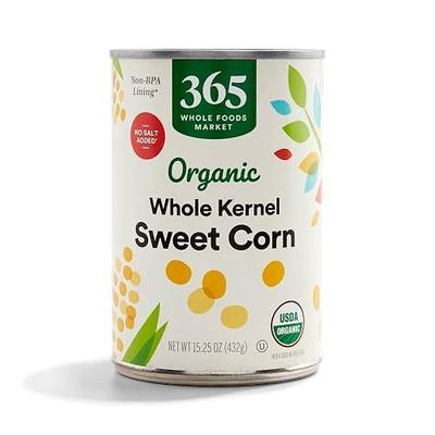 365 by Whole Foods Market, Organic No Salt Added Whole Kernel Corn, 15.25 Ounce