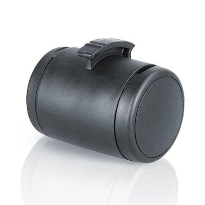 FLEXI® Multi Box Storage Accessory for Retractable Dog Leash Sets, Black | German engineered, holds poop bags and training treats, compact clip-on case, keeps walking essentials organized