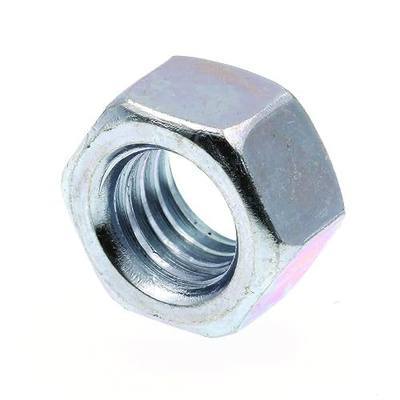 Prime-Line 9073565 Finished Hex Nuts, 1/2 in.-13, A563 Grade A Zinc Plated Steel (50 Pack)