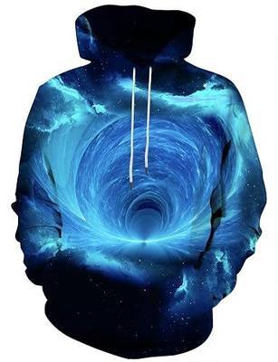 SYAIMN Unisex 3D Printed Hoodies Casual Workout Hoodie Sweater Sweatshirt