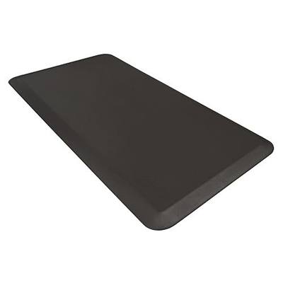 NewLife by GelPro Anti Fatigue Mat: Eco-Pro Foam Anti-Fatigue Comfort Mat - Standing Desk Pad - Professional Floor Mats for Commercial & Industrial Work - 20” x 48” Non Slip Ergonomic Mat - Black