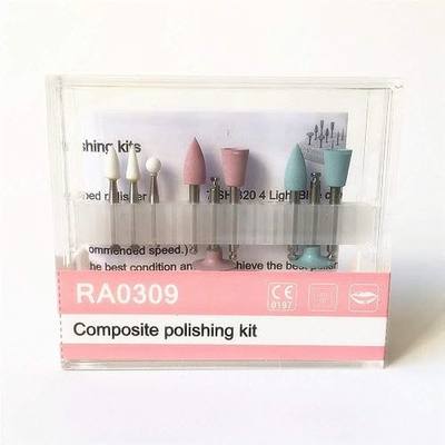 Dental Composite Polishing Kits Resin Base RA0309 Used for Low Speed Contra Angle Kit