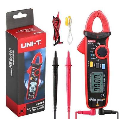 UNI-T UT210D Digital Clamp Meter AC/DC Current Voltage Resistance Capacitance Multimeter