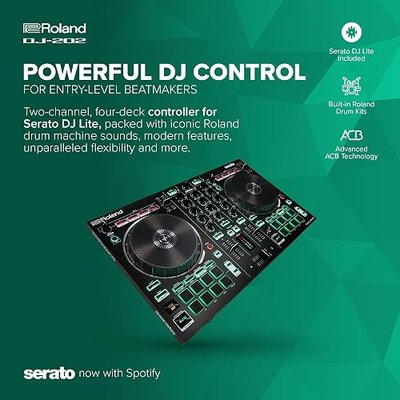 Roland DJ-202 Compact DJ Controller