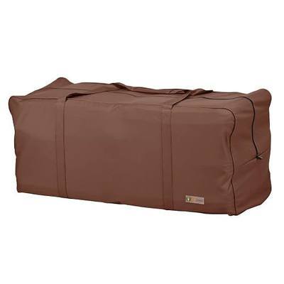 DUCKCOVERS Ultimate Water-Resistant 58 Inch Patio Cushion Storage Bag, Patio Furniture Covers
