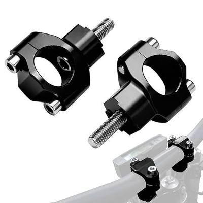JFG RACING CNC Dirt Bike Handlebar Riser for 125-530 SX SXF EXC EXCF XCW | Motorcycle handle bar mounts clamps,for bar with diameter of 1 1/8" 28mm,for 125-530 SX SXF EXC EXCF XCW XCFW 2000-2016,black