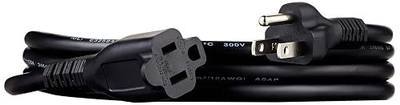 Amazon Basics Extension Cord, 3 Prong Outlet Extender, Indoor Power Cord, 13 Amps, 125V, 6 Ft, Black