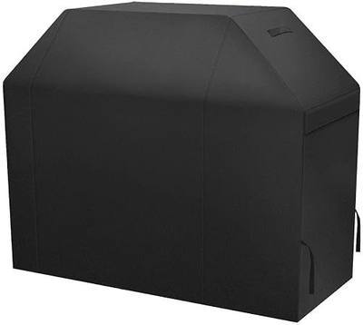 NEXCOVER 55 Inch Grill Cover - 600D Heavy Duty Waterproof and Weather Resistant BBQ Cover for Weber, Char Broil, Nexgrill - Fade Resistant, Black