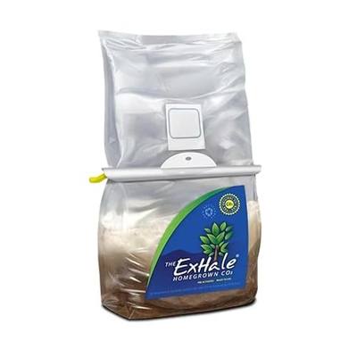 Exhale CO2 Original Grow Bag - Patented Mycelium Strain for Indoor Grow Rooms, & Carbon Dioxide Enrichment - CO2 for Grow Tents - Boosts CO2 Production for 6 Months - 4 lbs. (1 Pack)