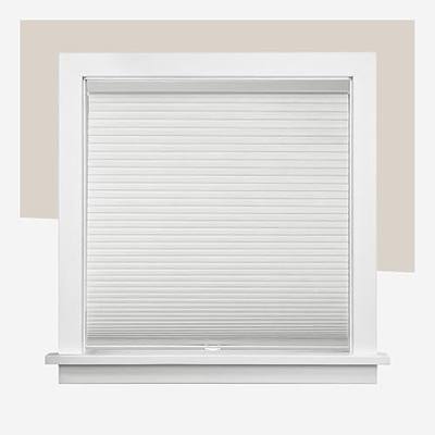 CHICOLOGY Cordless Cellular Shades, Room Darkening, Mist, 54x48 | R-3 Insulated, Room Darkening, Water Resistant, Cordless Child Safe, True to Size, Bedroom, Bathroom, Kitchen, Living Room