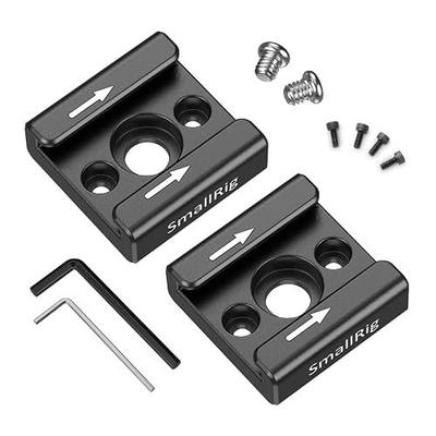 SmallRig Cold Shoe Mount (2pcs Pack) with 1/4"-20 Thread for Camera Cage Flash LED Monitor Microphone - 2060 | with 1/4"-20 Thread, for Camera Cage Flash LED Monitor Microphone
