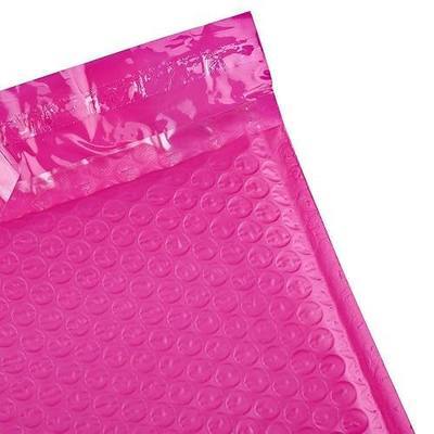 Hot Pink Poly Bubble Mailers - 8.5X12 Inch Self Adhesive Padded Bubble Mailers – Waterproof Tear Resistant Envelopes (Pack of 10)