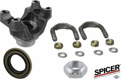 PINION YOKE U BOLT STYLE KIT - COMPATIBLE WITH JEEP TJ YJ XJ CJ DANA 30 35 44 1310 SERIES