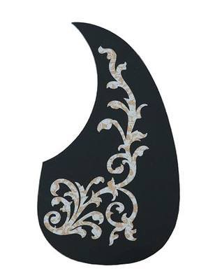 Acoustic Guitar Pickguard Anti-Scratch Self Adhesive Guard Plate | Tear or Water Drop Shape Pick Guard, Guitar Parts Replacement, Guitar Gift, Laser Flower