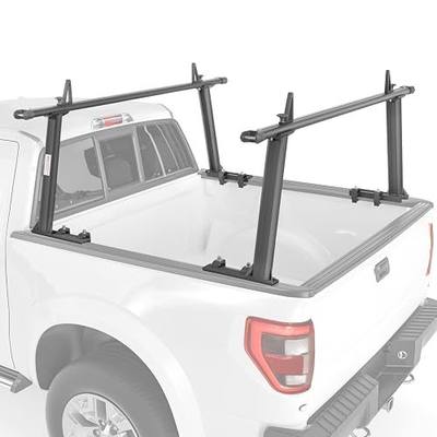 Model APX25 Extendable Aluminum Pick-Up Truck Ladder Rack (No Drilling Required) - Sandy Black