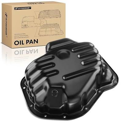 A-Premium Lower Engine Oil Pan Sump with Drain Plug | Compatible with Toyota Camry 2007-2011, Solara 2007-2008, RAV4 2006-2008 & Scion xB 2008-2015 & Lexus HS250h 2010-2012, 2.4L