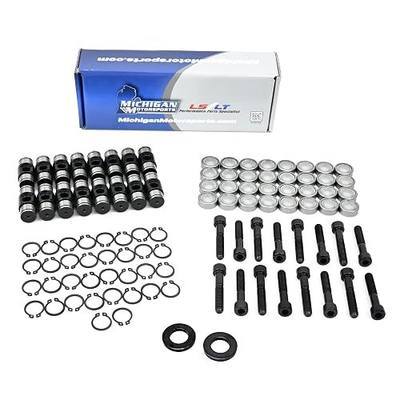 Michigan Motorsports LS Rocker Arm Trunnion Upgrade Kit | High-Performance Bearing Upgrade | Fits GM LS1 LS2 LS3 LS6 4.8L 5.3L 5.7L 6.0L Engines