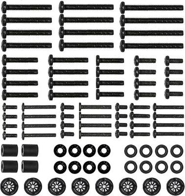 Suptek Universal TV Installation Hardware Kit Includes M4 M5 M6 M8 TV Sets Screws and Spacers for Most TVs Up to 80"/204cm YF-UVSP