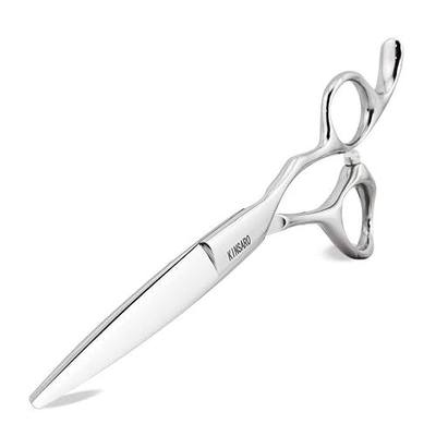 KINSARO Professional Hair Shears 6 in 440c Razor Blade Hair Scissors | Real HRC Hardness, Convex Edge, Very Sharp, Long Service Life, For Men or Women Hair, For Hairdresser, Barber or Home Use