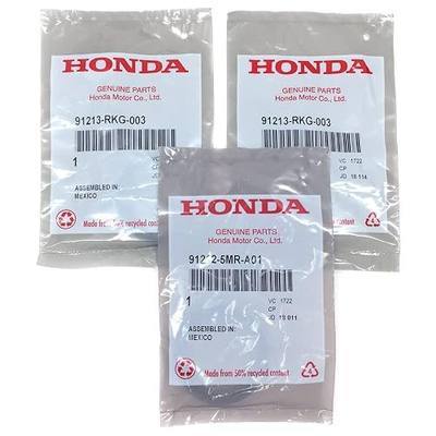 Camshaft/Crankshaft Seal Kit for Timing Belt Service | Compatible with Honda/Acura V6 Models | 2 Cam Seals + Crank Seal | GENUINE | 91213/91212