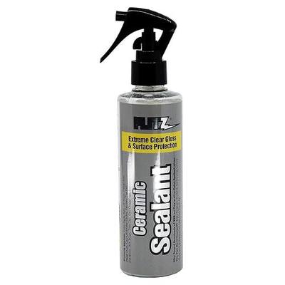 Flitz Ceramic Sealant - 8oz Bottle of USA-Made Ceramic Coating for Cars, Boats, Glass - Repels Water, Polishes, and Protects for 1 Year - Protection Car Spray (1 Pack)