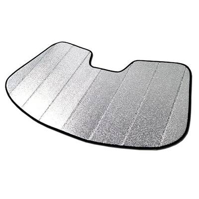 Front Car Windshield Sun Shade Compatible with 2013-2020 Acura ILX | Custom Fit Visor Accordion Fold Style Sun Protector | Silver & Grey 1-pc Set | SS-001
