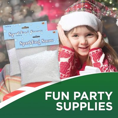 Beistle Sparkling Snow Pack of 3