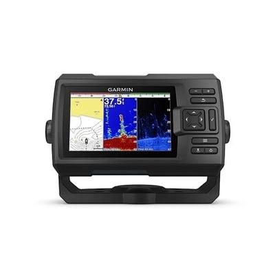 Garmin 010-01872-00 STRIKER 5CV with Transducer, 5" GPS Fishfinder, CHIRP Traditional And ClearVu Scanning Sonar Transducer, Built In Quickdraw Contours Mapping Software
