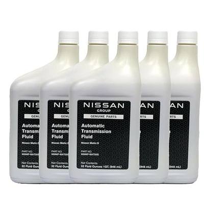 Genuine Nissan OEM Matic-S Transmission Fluid 999MP-MTS00P (5 Quarts)