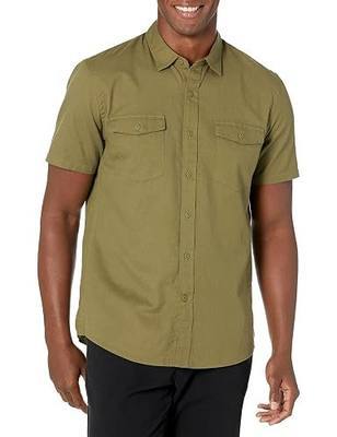 Goodthreads Men's Standard-Fit Short-Sleeve Ripstop Dobby Shirt