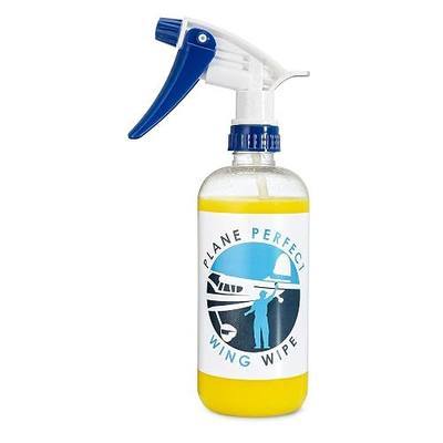 Plane Perfect Wing Wipe Quick Detail Spray Sealant - Hydrophobic Aviation Grade Spray Wax with UV Protection - Long Lasting Nano Spec Shine for Airplanes, Cars, Boats & Motorcycles | 16 Oz